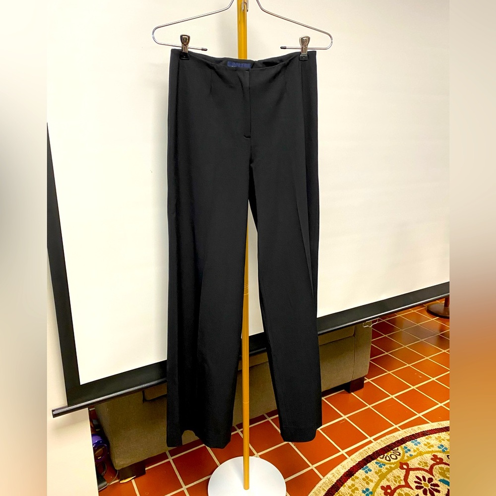 Piazza Sempione slacks size 6. Boot cut, black, made in Italy 🇮🇹.